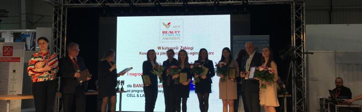 Marka Cell&Lab nagrodzona Beauty Awards na targach Beauty Forum